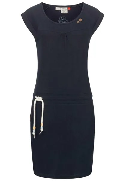 Платье из джерси Ragwear, темно-синий меланж