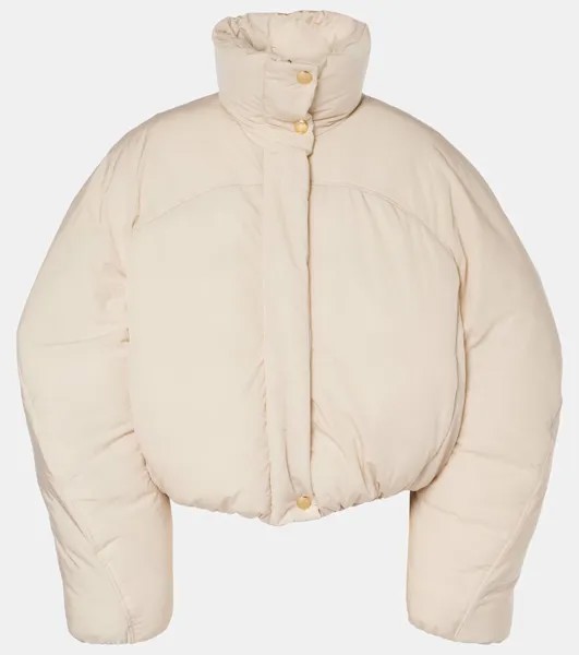 Пуховик La Doudoune Courte Caraco Jacquemus, цвет off-white