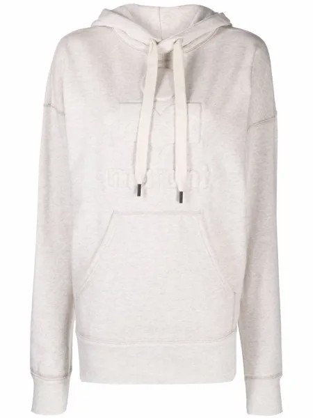 Isabel Marant Étoile худи с тисненым логотипом