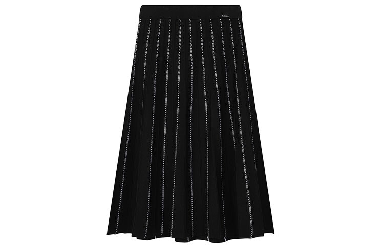 ФИЛА Женское трикотажное платье FILA, цвет Black