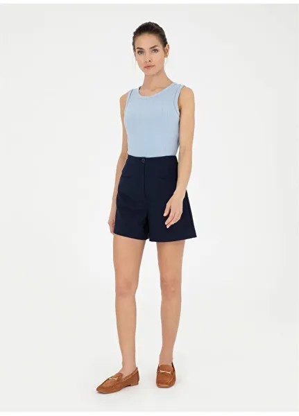 Голубая женская футболка с круглым вырезом LAFES Pierre Cardin, светло-синий