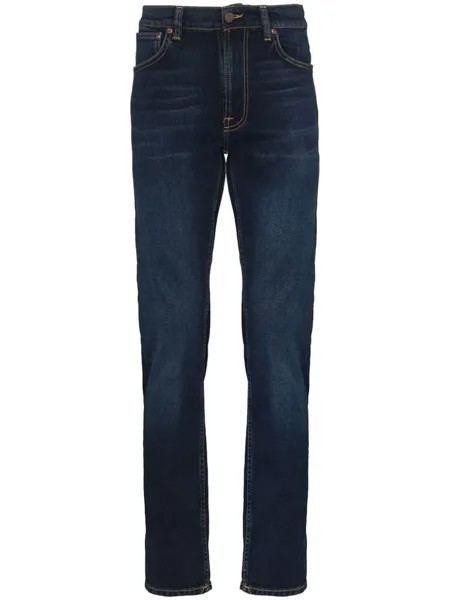 Nudie Jeans узкие джинсы, синий