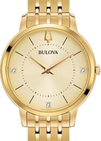 Японские наручные  женские часы Bulova 97P123. Коллекция Classic