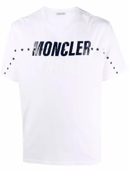 Moncler футболка с логотипом