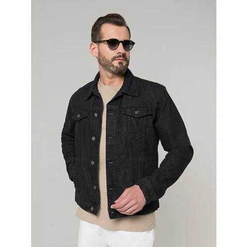 Мужская джинсовая куртка MJCK035-7 р. L, черный