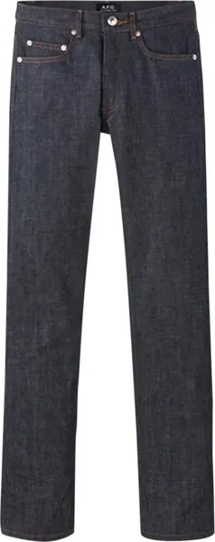 Джинсы A.P.C. New Standard Jeans 'Indigo', синий