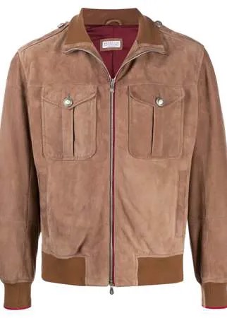 Brunello Cucinelli куртка на молнии
