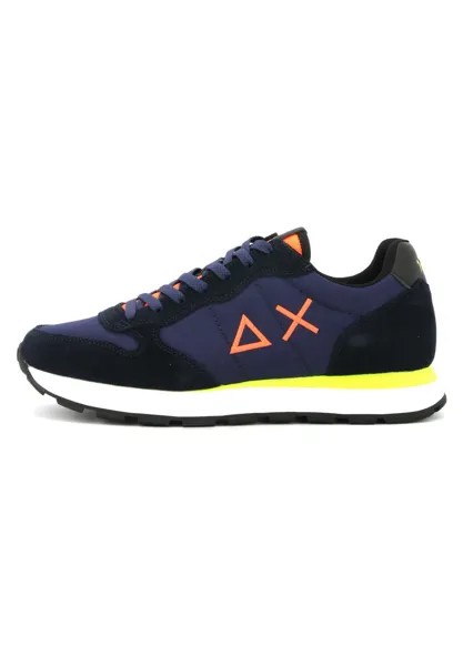 Низкие кроссовки Tom Fluo Sun68, цвет navy blue