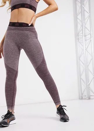 Фиолетовые бесшовные леггинсы HIIT-Фиолетовый