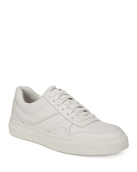 Мужские кроссовки Warren Retro на шнуровке Vince, цвет White