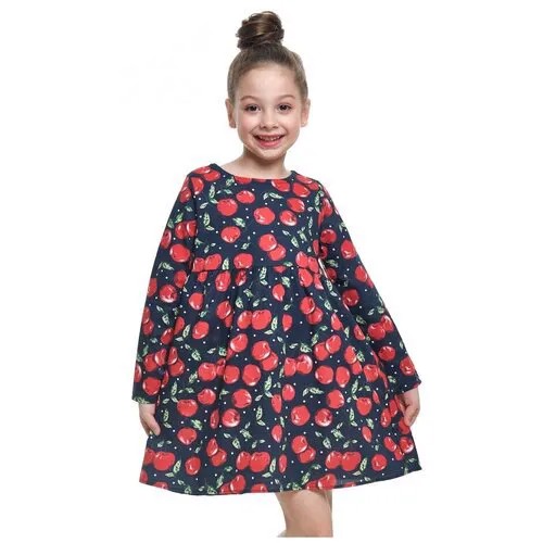 Платье Mini Maxi, модель 4517, цвет синий, размер 92
