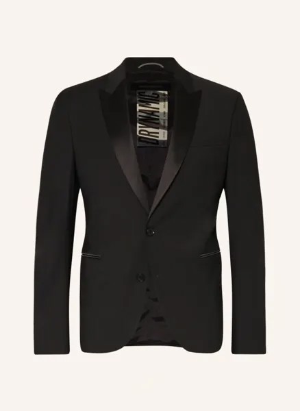 Lorient приталенный пиджак-смокинг Drykorn, черный