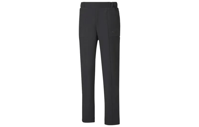 Мужские трикотажные спортивные штаны Puma, цвет Black