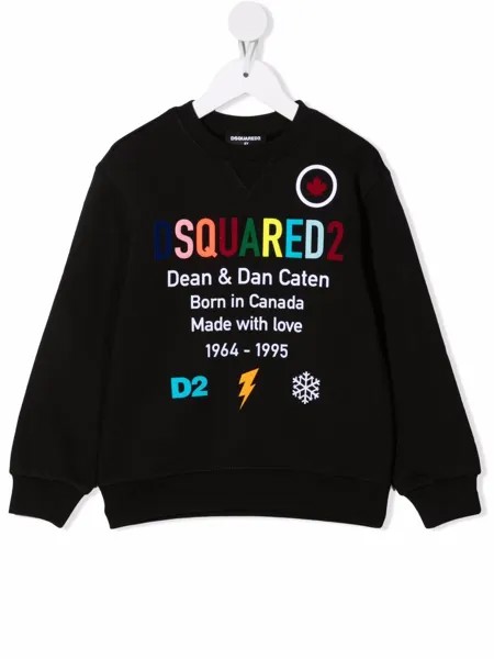 Dsquared2 Kids толстовка с логотипом