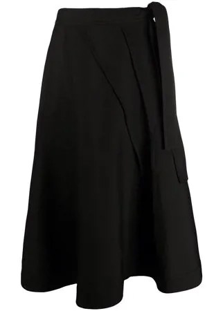Jil Sander пышная юбка миди