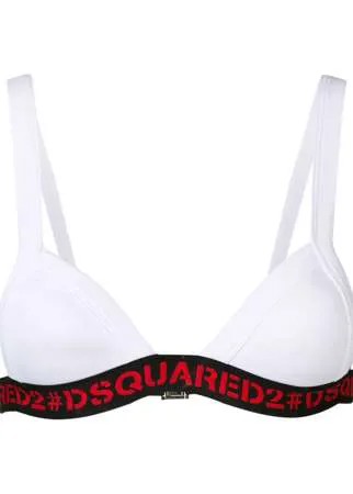 Dsquared2 лиф бикини с логотипами