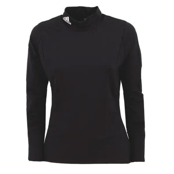Футболка adidas Golf Cold Ready Mock Longsleeve, черный