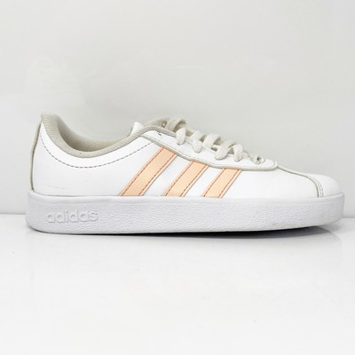 Adidas Girls VL Court 2.0 EE6901 Белая повседневная обувь Кроссовки Размер 12K