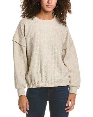 Жаккардовый женский свитер Bcbgmaxazria