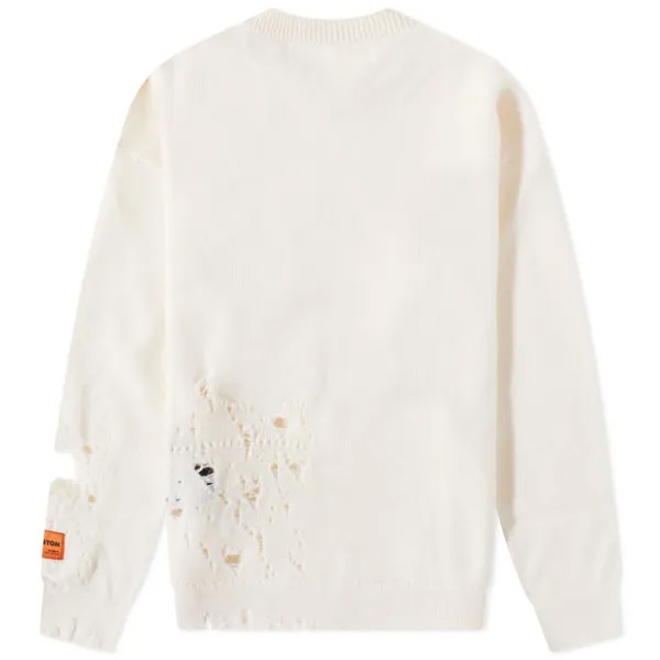 Джемпер Heron Preston Shredded Knit Crew Sweat