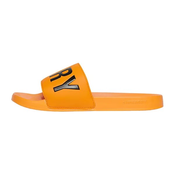 Шлепанцы Superdry Core Vegan Pool, оранжевый