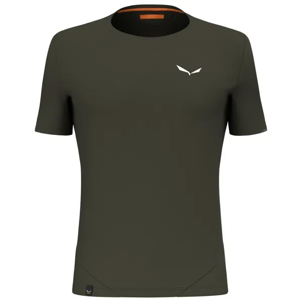 Функциональная рубашка Salewa Pedroc Dry Hybrid T Shirt, цвет Dark Olive