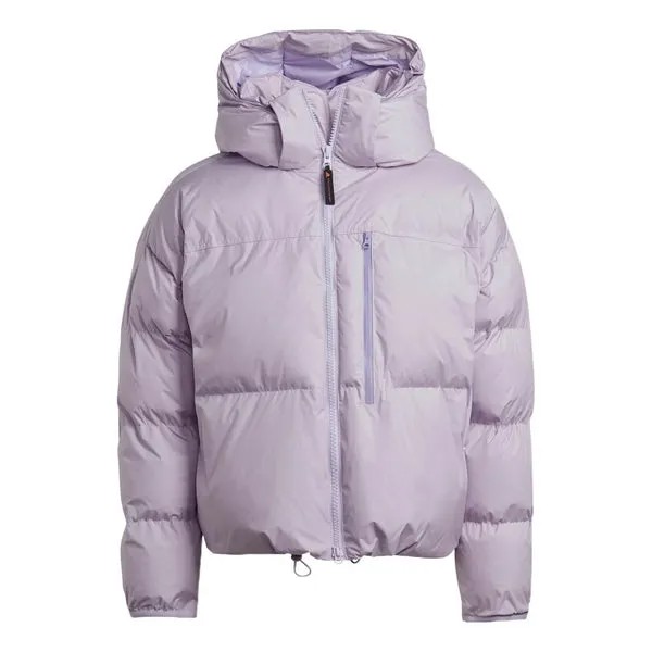 Куртка от stella mccartney пуховик Adidas, фиолетовый