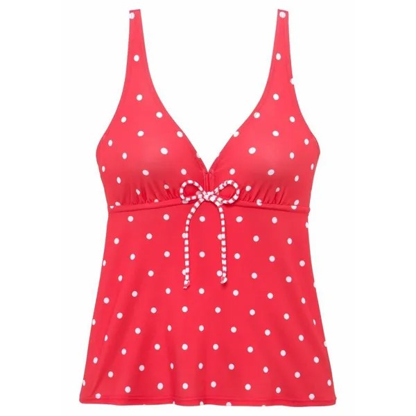 S.Oliver Beachwear топ танкини на косточках »Audrey« для женщин, цвет rot