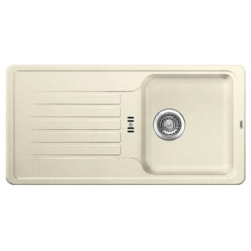 Врезная кухонная мойка 78 см Blanco Favos mini Silgranit PuraDur 521405 жасмин