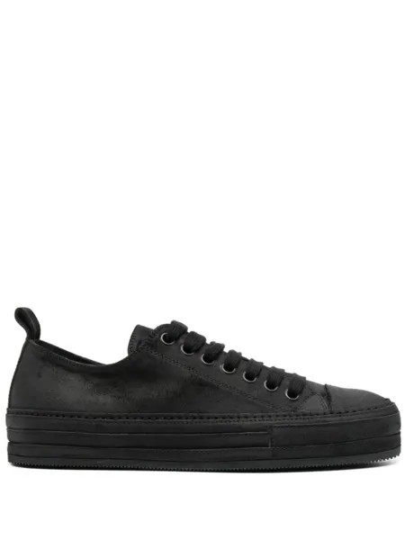 Ann Demeulemeester кеды на шнуровке, черный