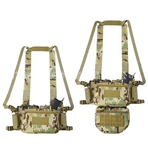 Функциональная тактическая нагрудная сумка d3mrm, тактическая нагрудная подвесная жилетка для рыбалки, езды, нагрудная сумка, кобура, жилет