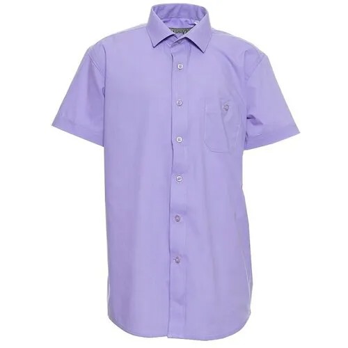 Школьная рубашка Tsarevich, размер 152-158, фиолетовый