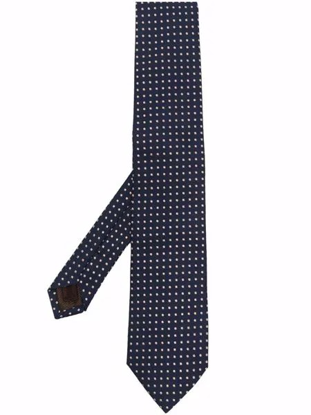 Church's жаккардовый галстук в мелкую точку