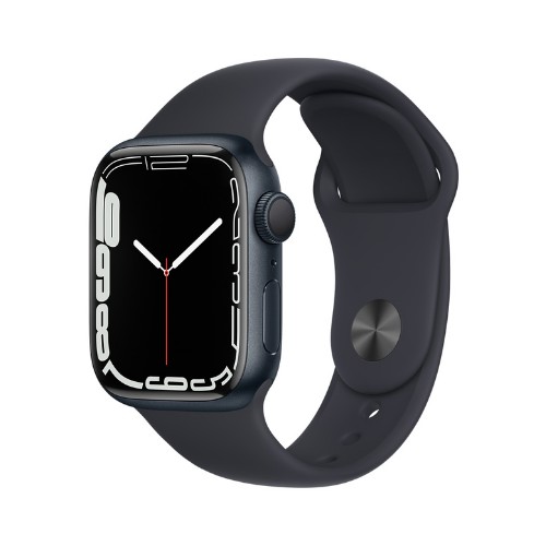 Умные часы Apple Watch Series 7 GPS + Cellular 41mm Aluminuim with Sport Band, темная ночь, для других стран