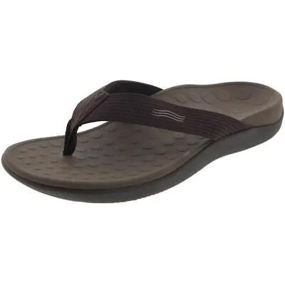 Vionic Mens 44 Wave Slip On Thong Slide Шлепанцы BHFO 9960