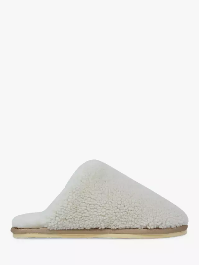 Тапочки Celtic & Co. Teddy Sheepskin Mule, экрю