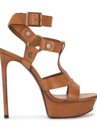 Yves Saint Laurent Pre-Owned босоножки на платформе