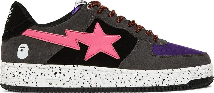 Кроссовки Bapesta #2 Black Pink, черный