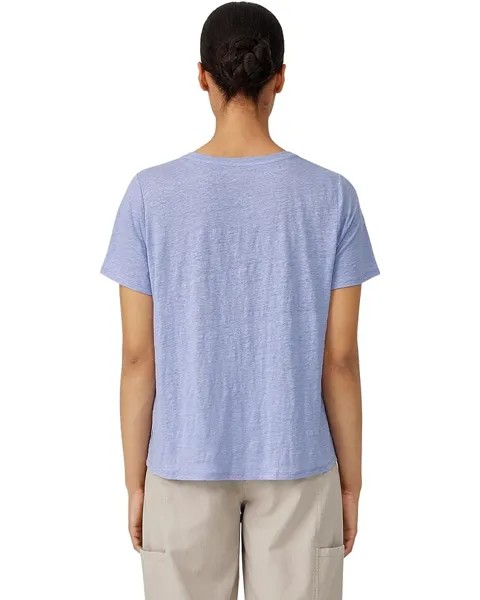 Футболка Eileen Fisher Crew Neck Short Sleeve Tee, цвет Plume
