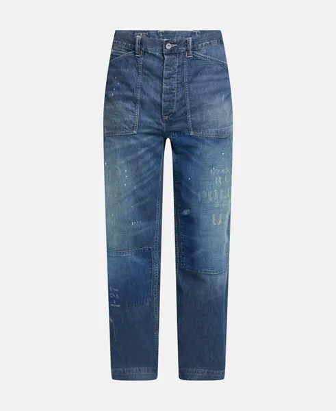 Прямые джинсы Polo Ralph Lauren, серый