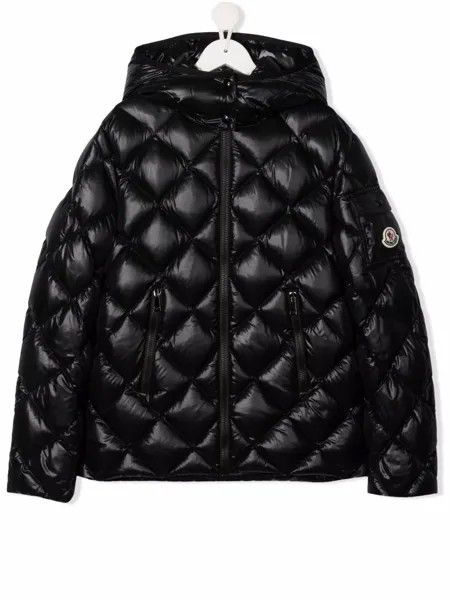 Moncler Enfant стеганый пуховик