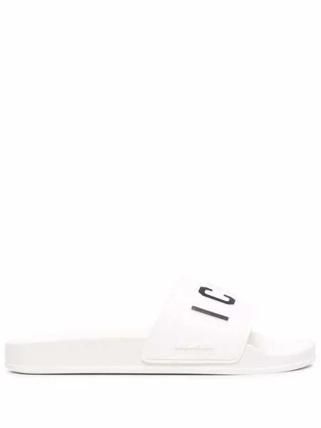 Dsquared2 шлепанцы с логотипом