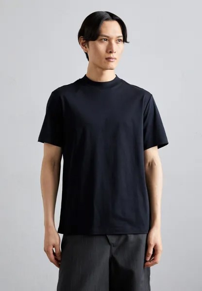 Футболка базовая Ace Mock Neck J.LINDEBERG, черная