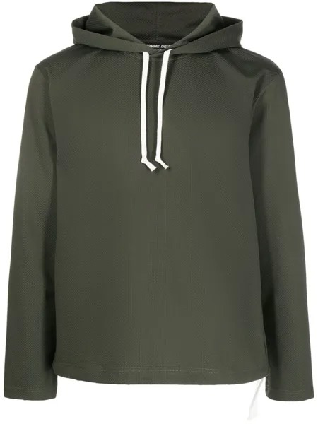 Comme des Garçons Homme Deux худи из джерси, зеленый