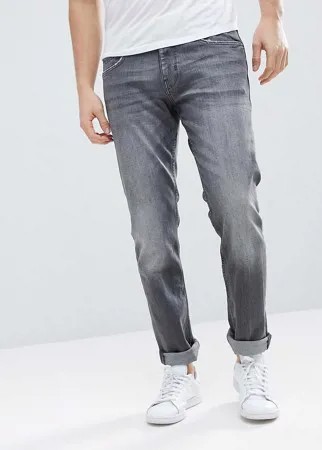 Серые джинсы слим Esprit-Серый