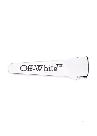 Off-White заколка для волос с логотипом