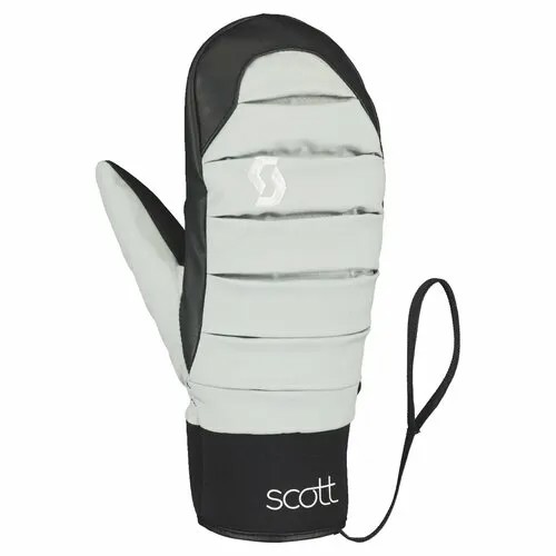 Варежки SCOTT, размер XS, черный/серый
