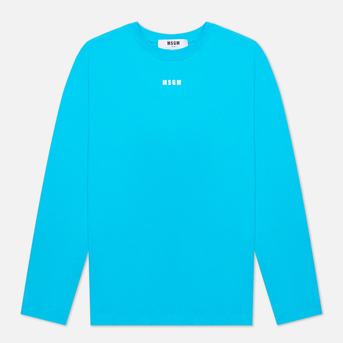 Лонгслив женский MSGM 3142MDM501 217798 голубой S