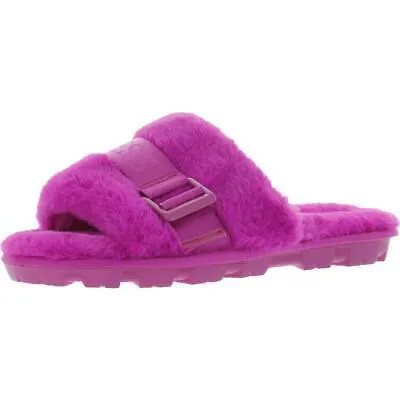 Женские сандалии Guess Cozzy Faux Fur Flip Flop Flats Slide Sandals BHFO 7426