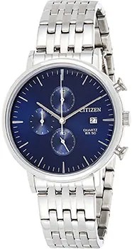 Японские наручные  мужские часы Citizen AN3610-55L. Коллекция Chronograph